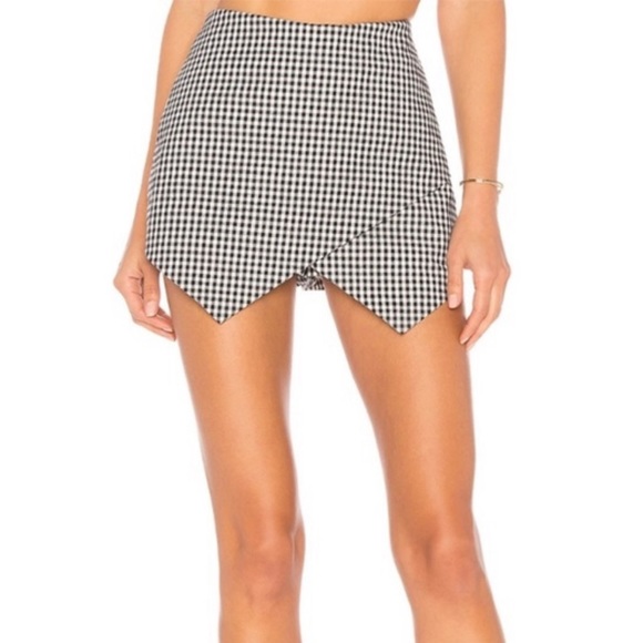 Majorelle Gingham Skort
